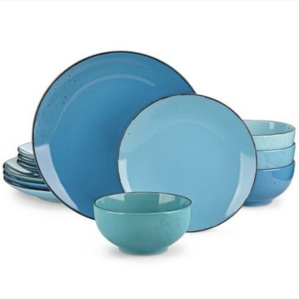 Ocean Blue Dinnerware Set